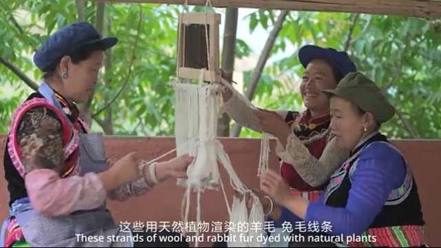 Lisu People:Tie-dyeing Technique
