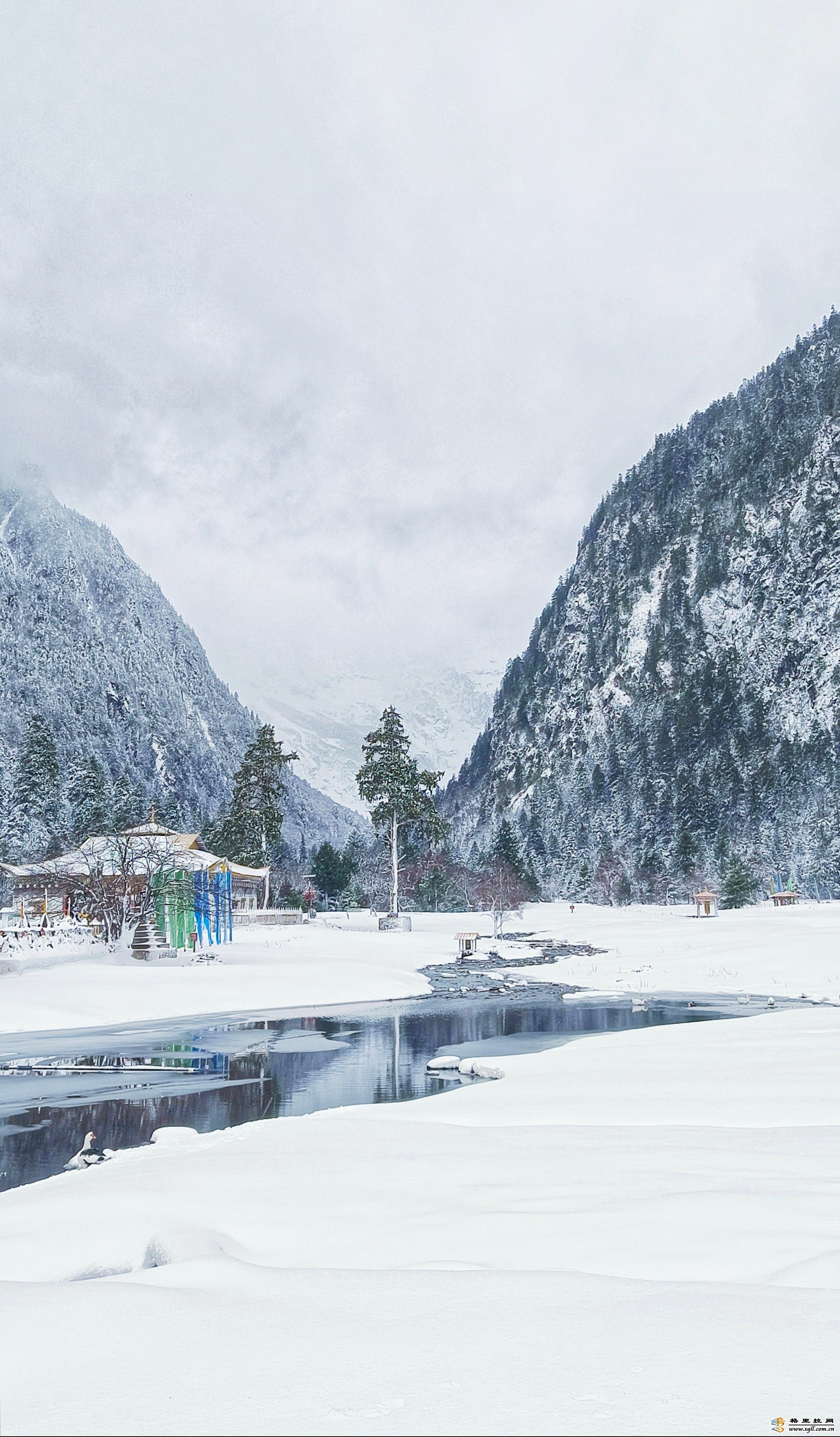 Yubeng Village in Snow